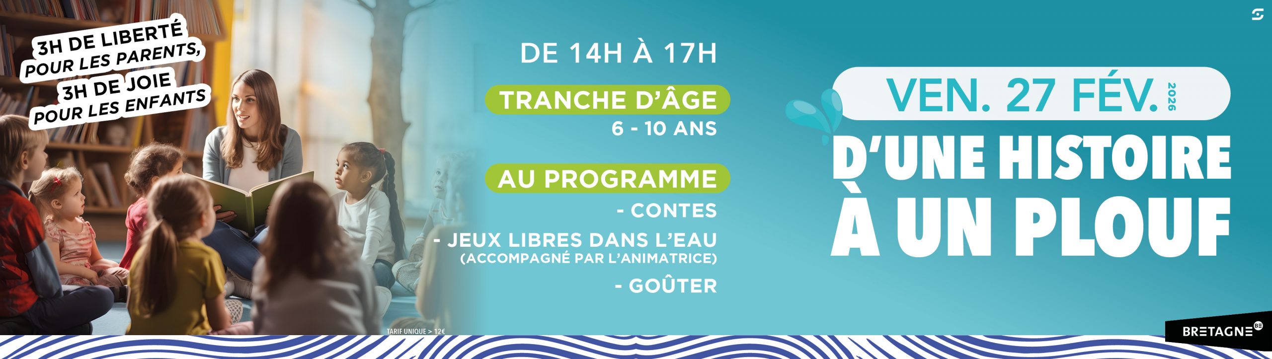 D'UNE HISTOIRE À UN PLOUF